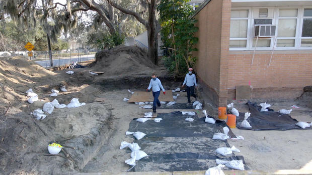 Three graves possibly found under Tropicana Field parking lots