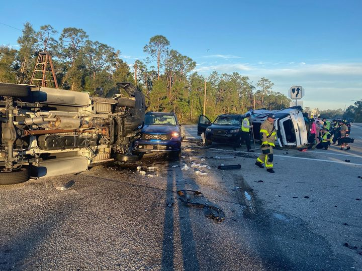 No injuries in 4-vehicle crash at Cape Coral intersection without ...