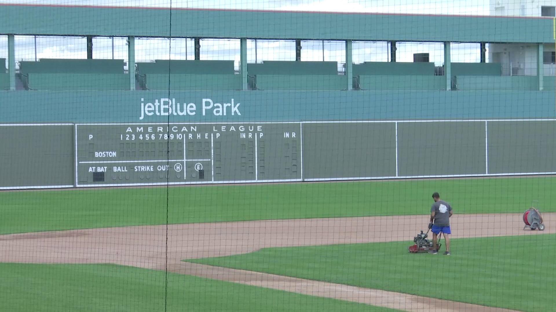 JetBlue Park at Fenway South preparing for Spring Training in