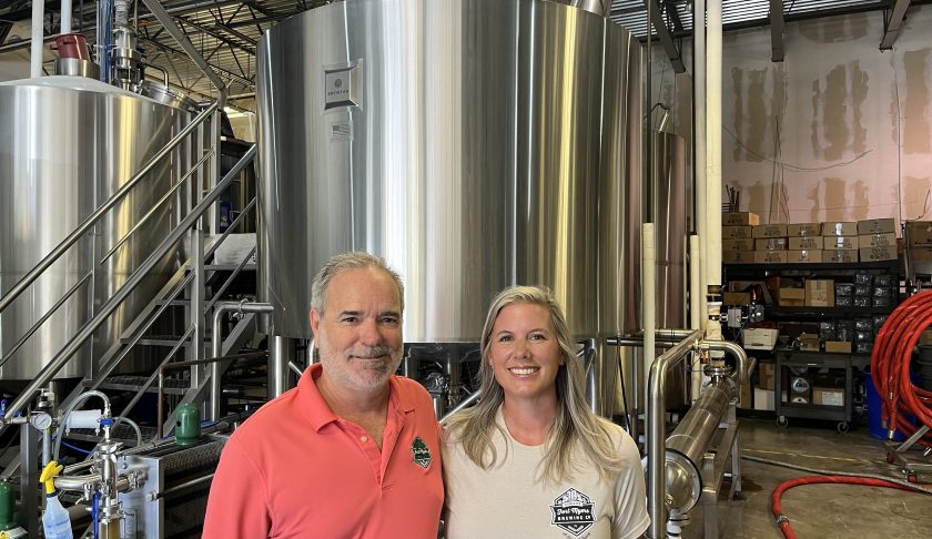 Fort Myers Brewing Co. owners Rob and Jen Whyte.