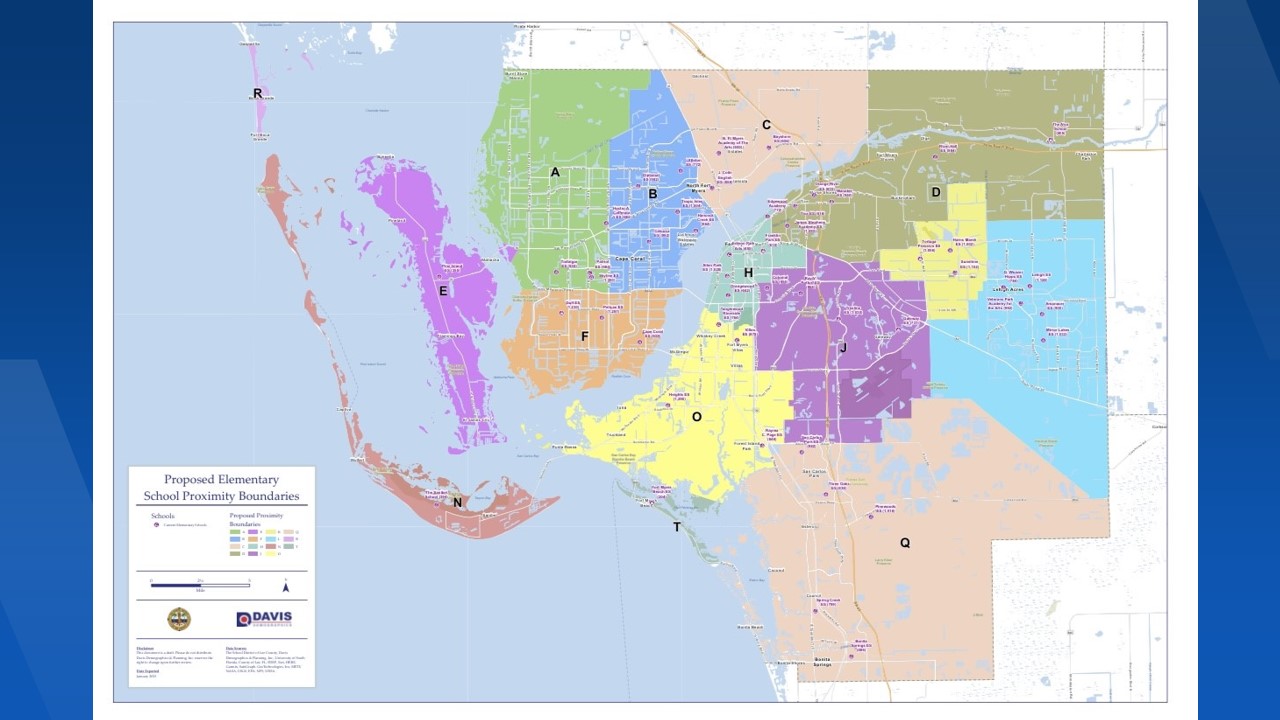 Lee County schools open enrollment with new proximity zoning plan