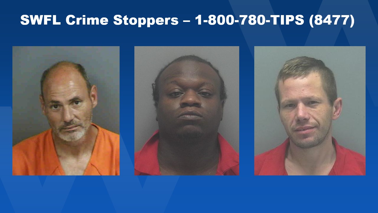 Some of Southwest Florida's most wanted suspects for May 3