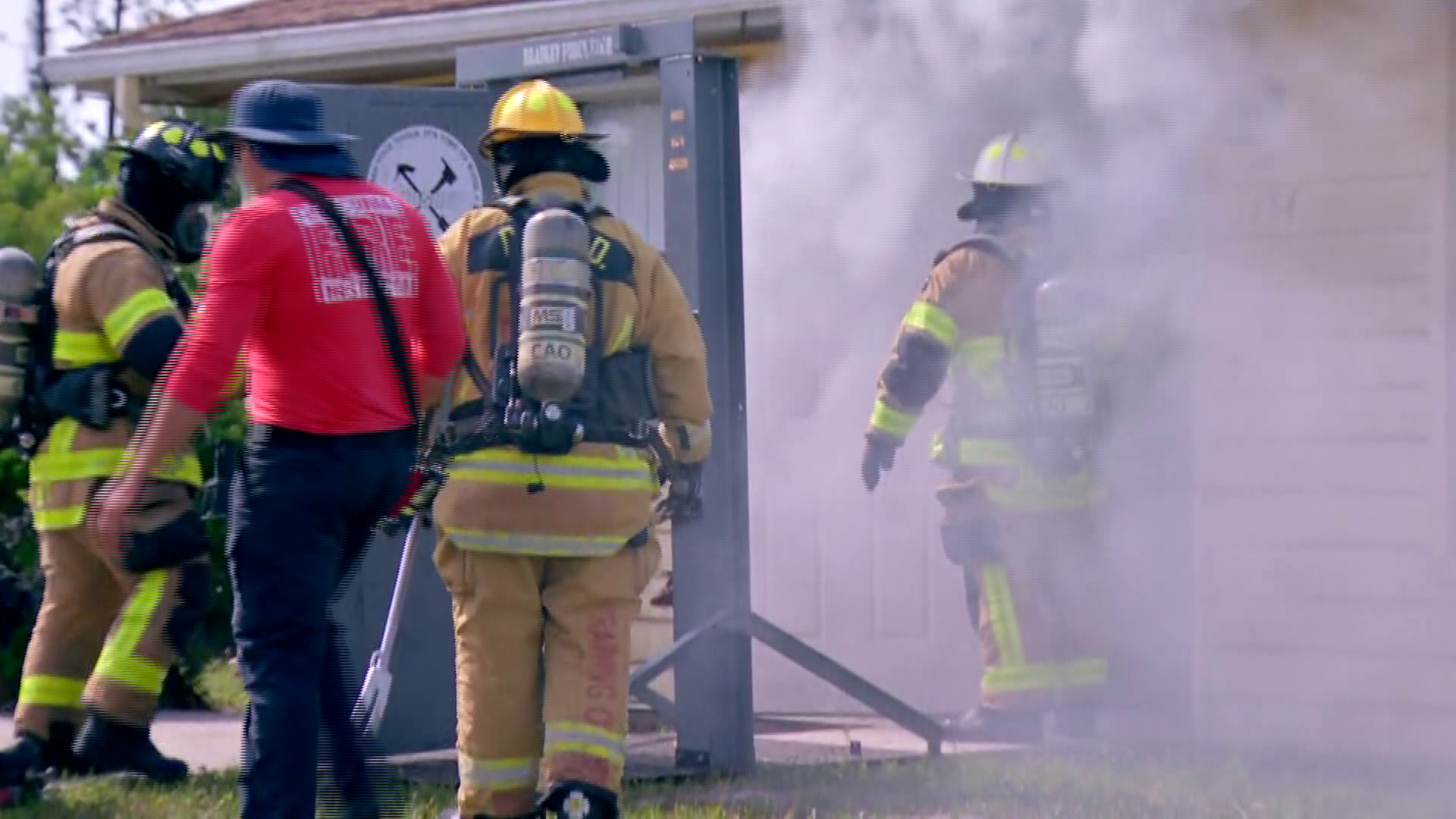 Cape Coral Fire Department trains with use of donated structure