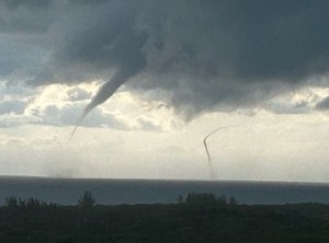 Waterspout offshore marco island CREDIT Marco Patriots Disaster Response