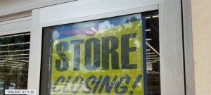 Store closing