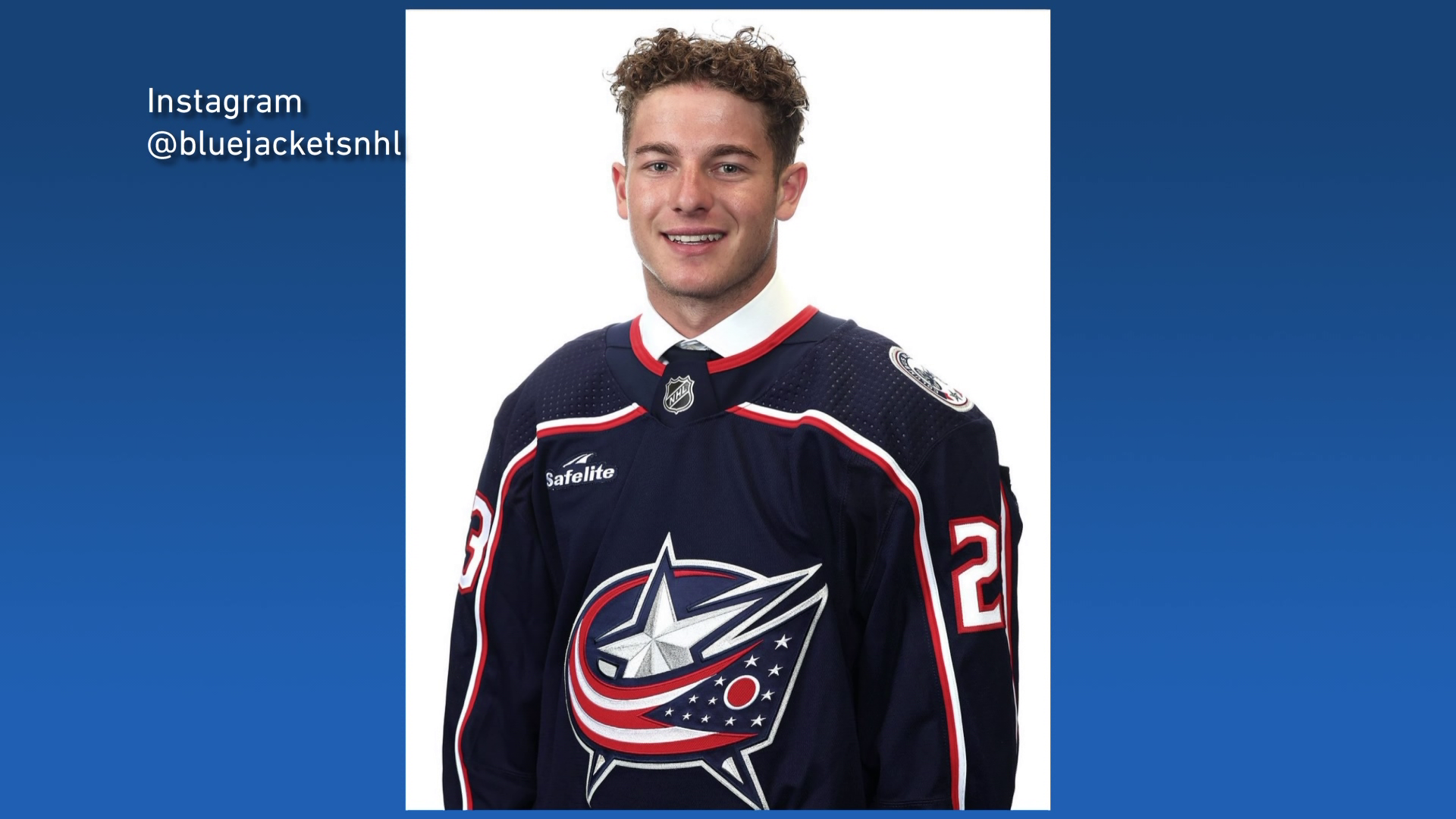 See the Columbus Blue Jackets' new red jersey - Columbus Business