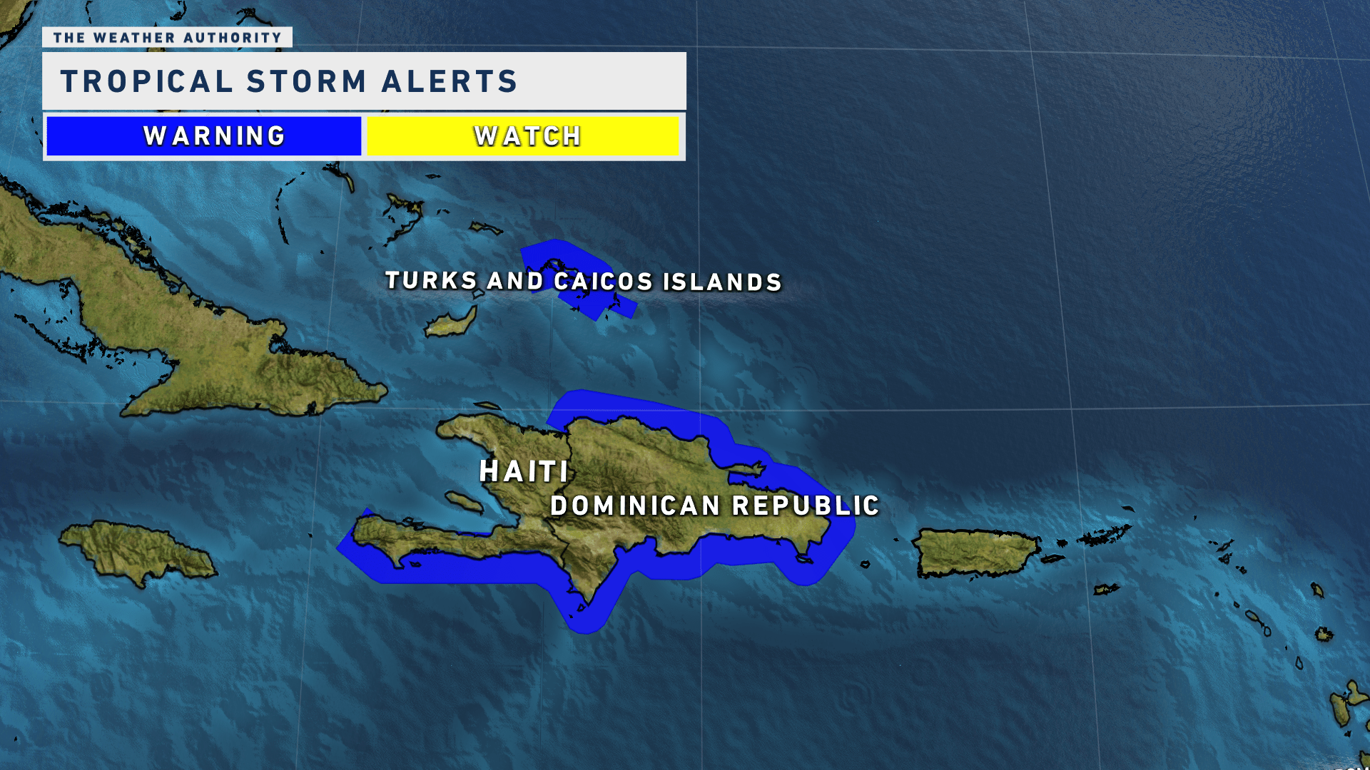 Tropical Storm Franklin arrives in Haiti and Dominican Republic