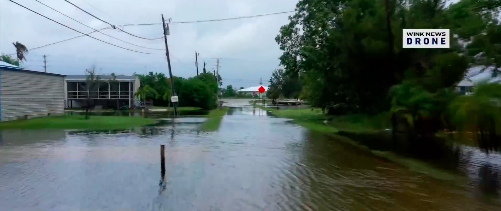 homes flooded