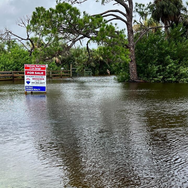 Punta Gorda experiencing flooding after Hurricane Idalia