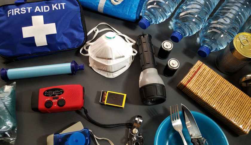 first aid and surival kits