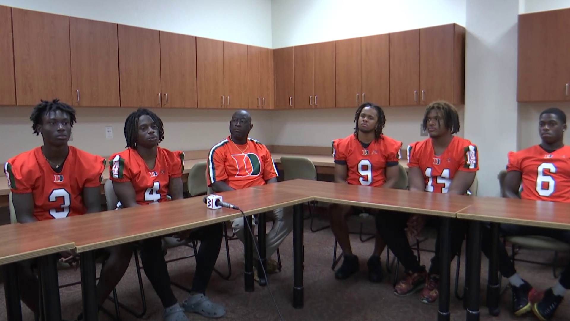 Football Media Day For Lee County High Schools