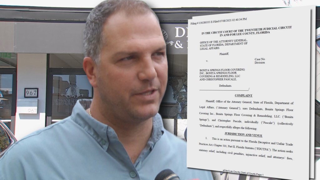 Accused unlicensed contractor Christopher Pascale
