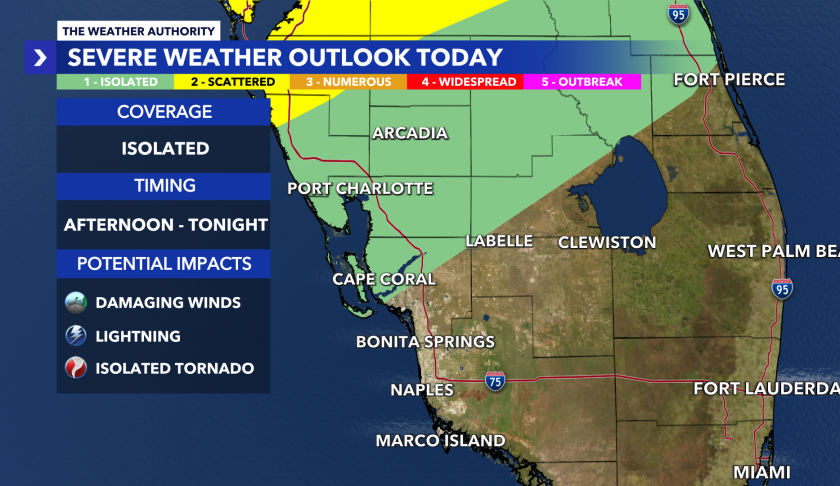 Severe weather outlook