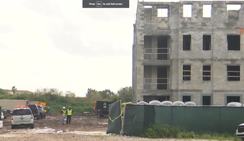 roof collapse