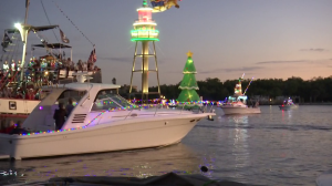 Fort Myers Beach Boat Parade.