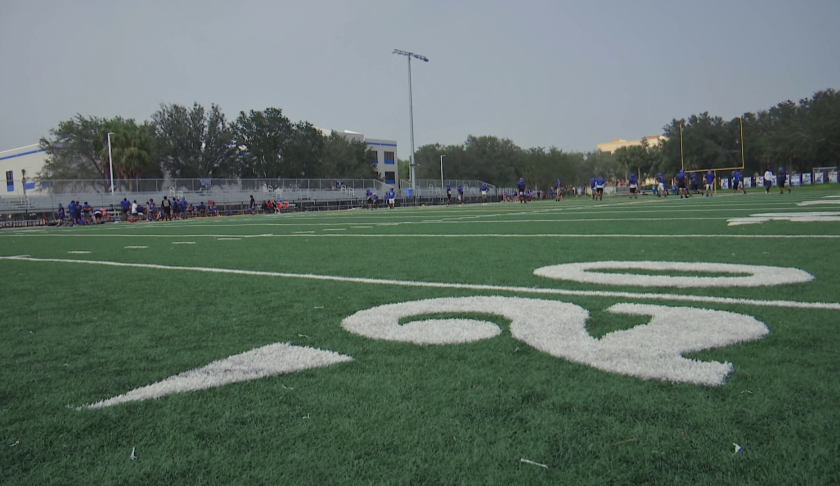 Gateway turf field.