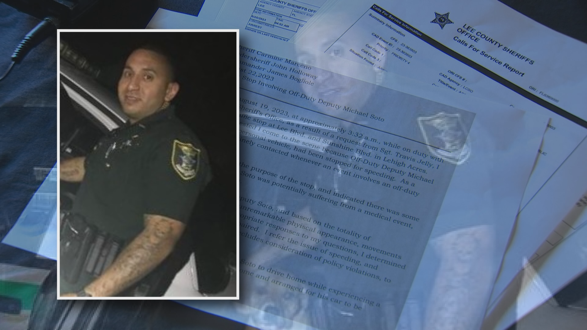 Incident report released on deputy accused of shooting in store