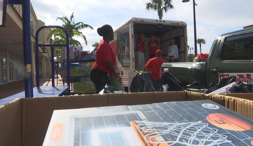 Toys for Tots of Lee County packs truck full of toys