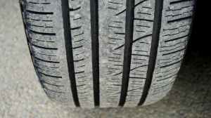 car tire closeup photo