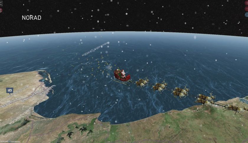 NORAD Tracks Santa