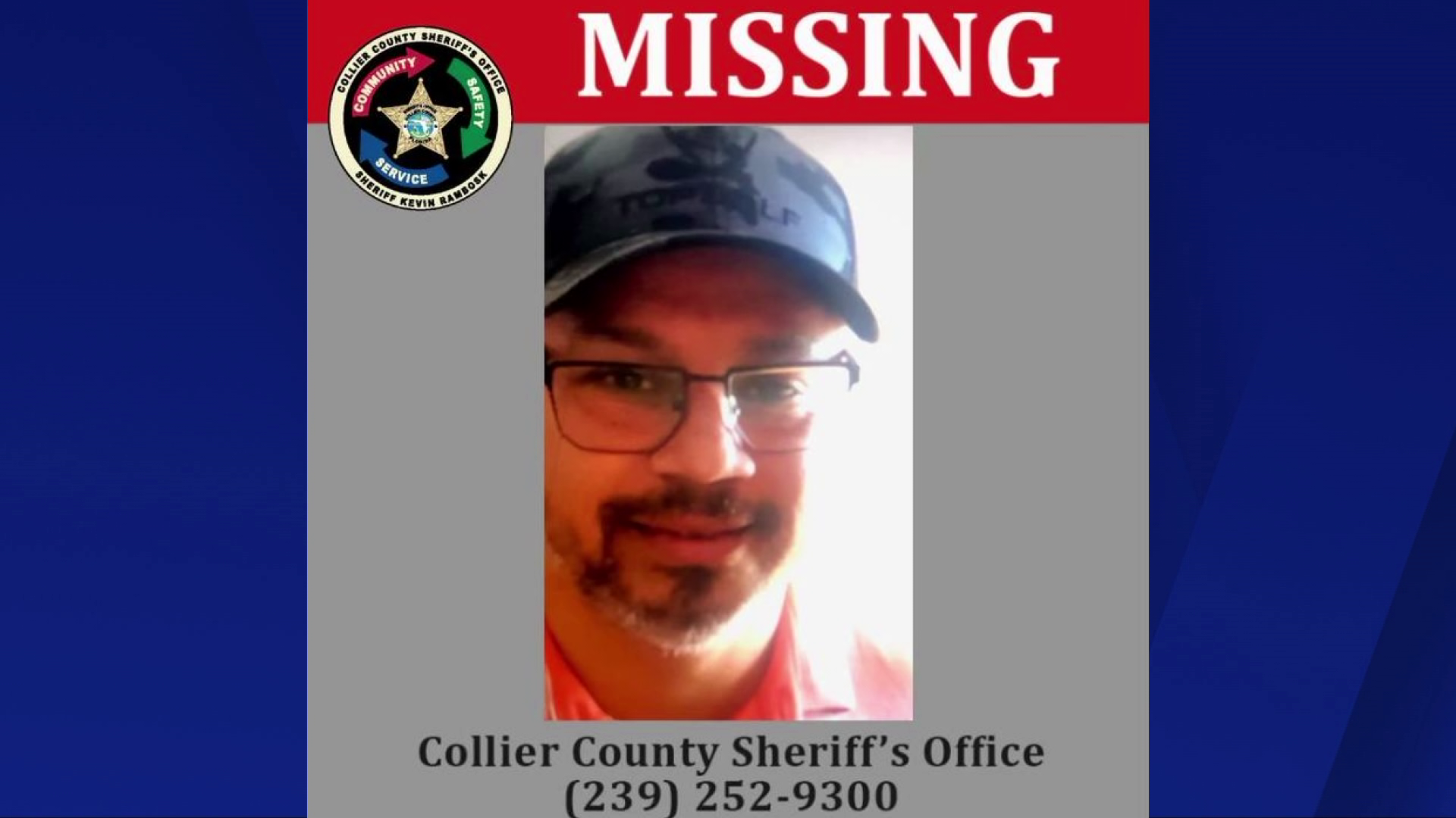 Collier County deputies searching for missing man
