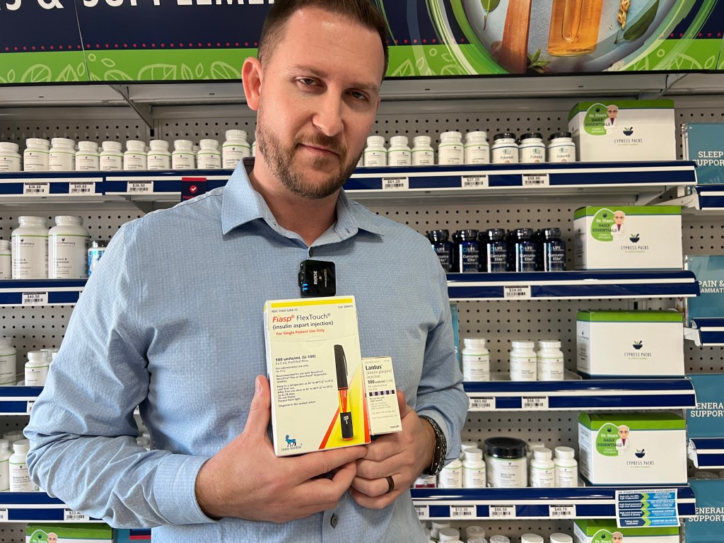 S. Fort Myers pharmacist Justin Cerauvolvo says price of insulin is now capped at $39
