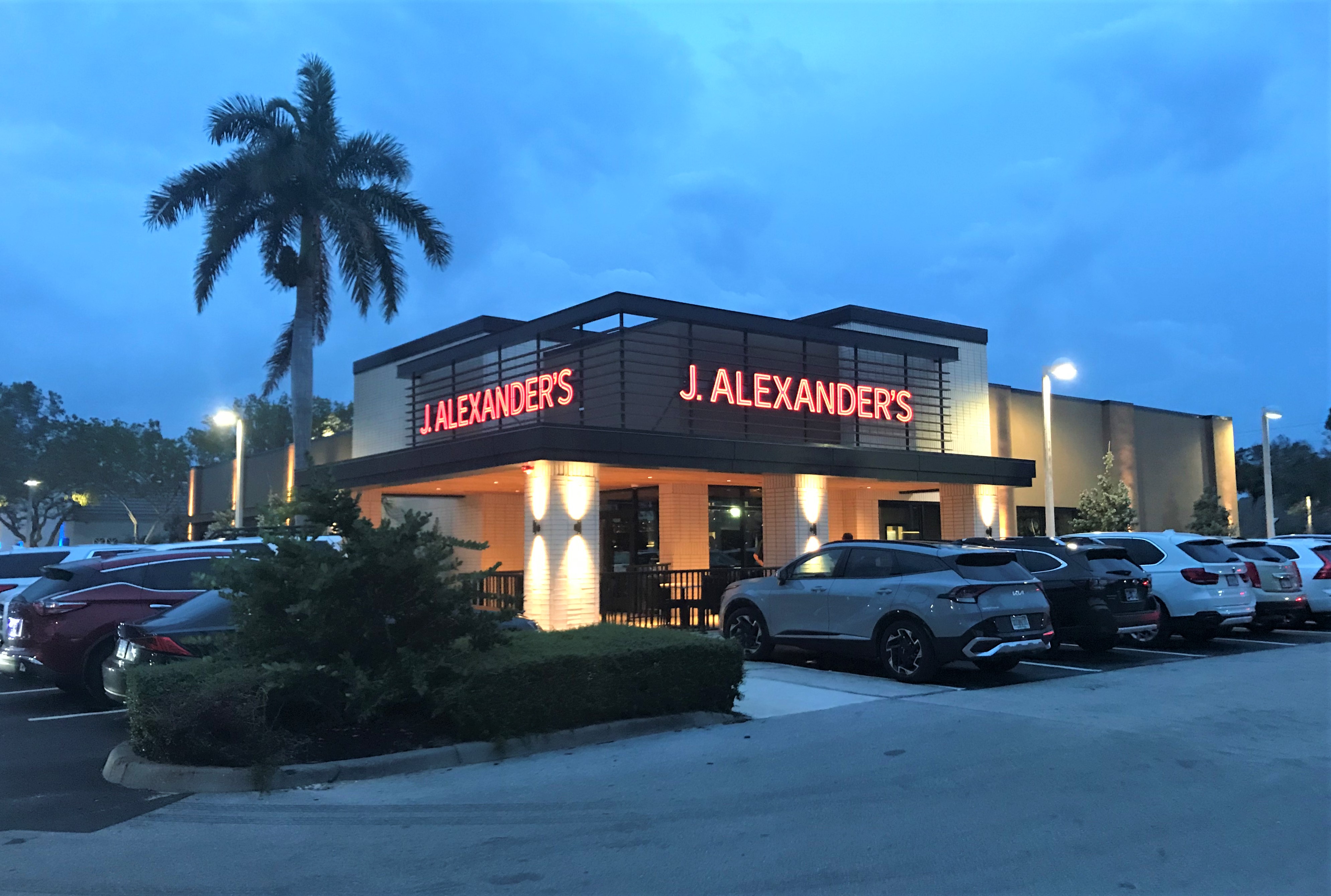 J alexander restaurant discount palm beach gardens