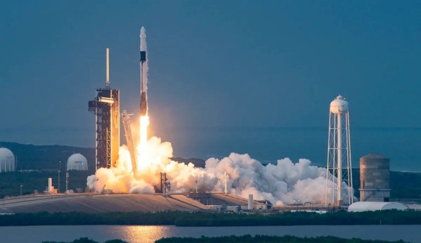 SpaceX launches 3rd commercial flight with all European crew
