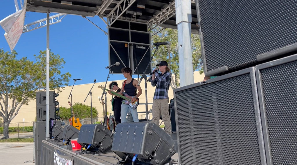 School of Rock plays at WINK Taste of the Town