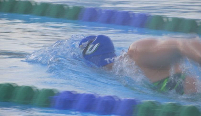 FGCU swimmer Jasmin Kroll breaking records as a freshman