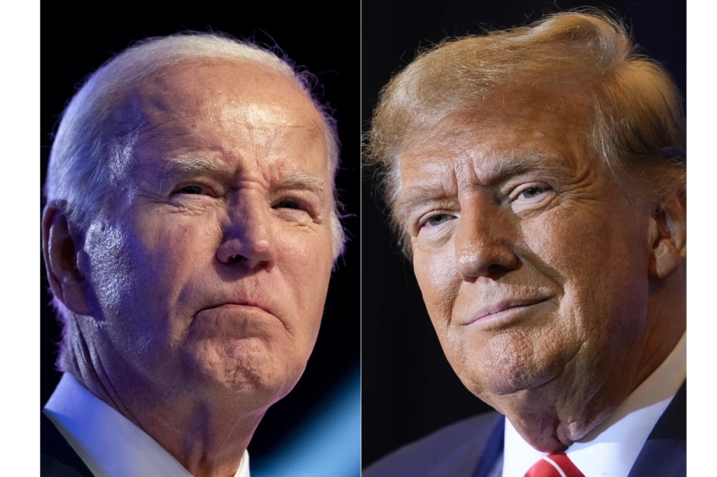 Biden and Trump
