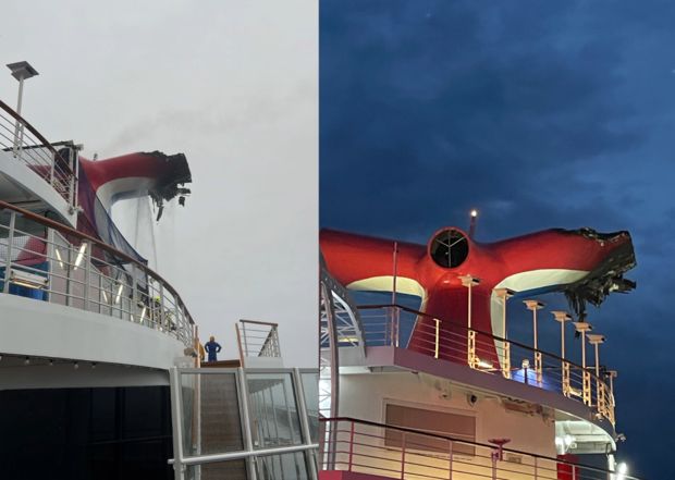 p and o cruise ship camera