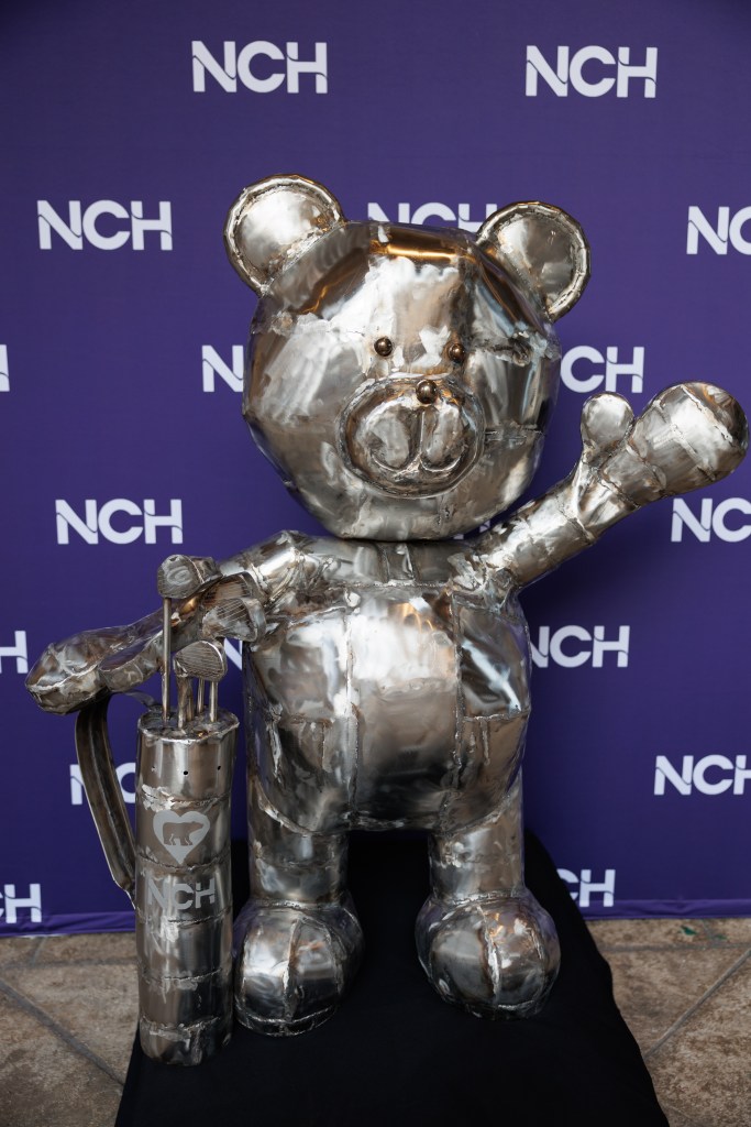 Finished "Teddy the Bear" at auction
CREDIT: NCH Healthcare System 