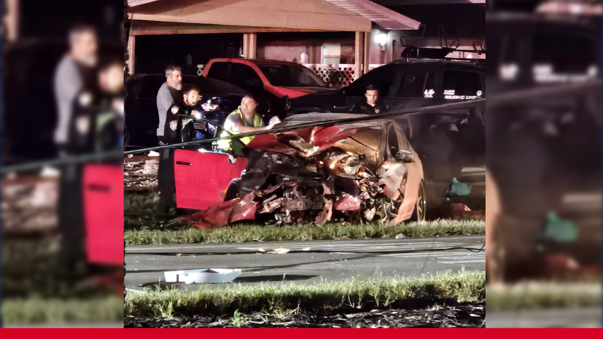 1 Dead, 2 Injured In 4 Car Crash Involving A Utility Pole In Cape Coral