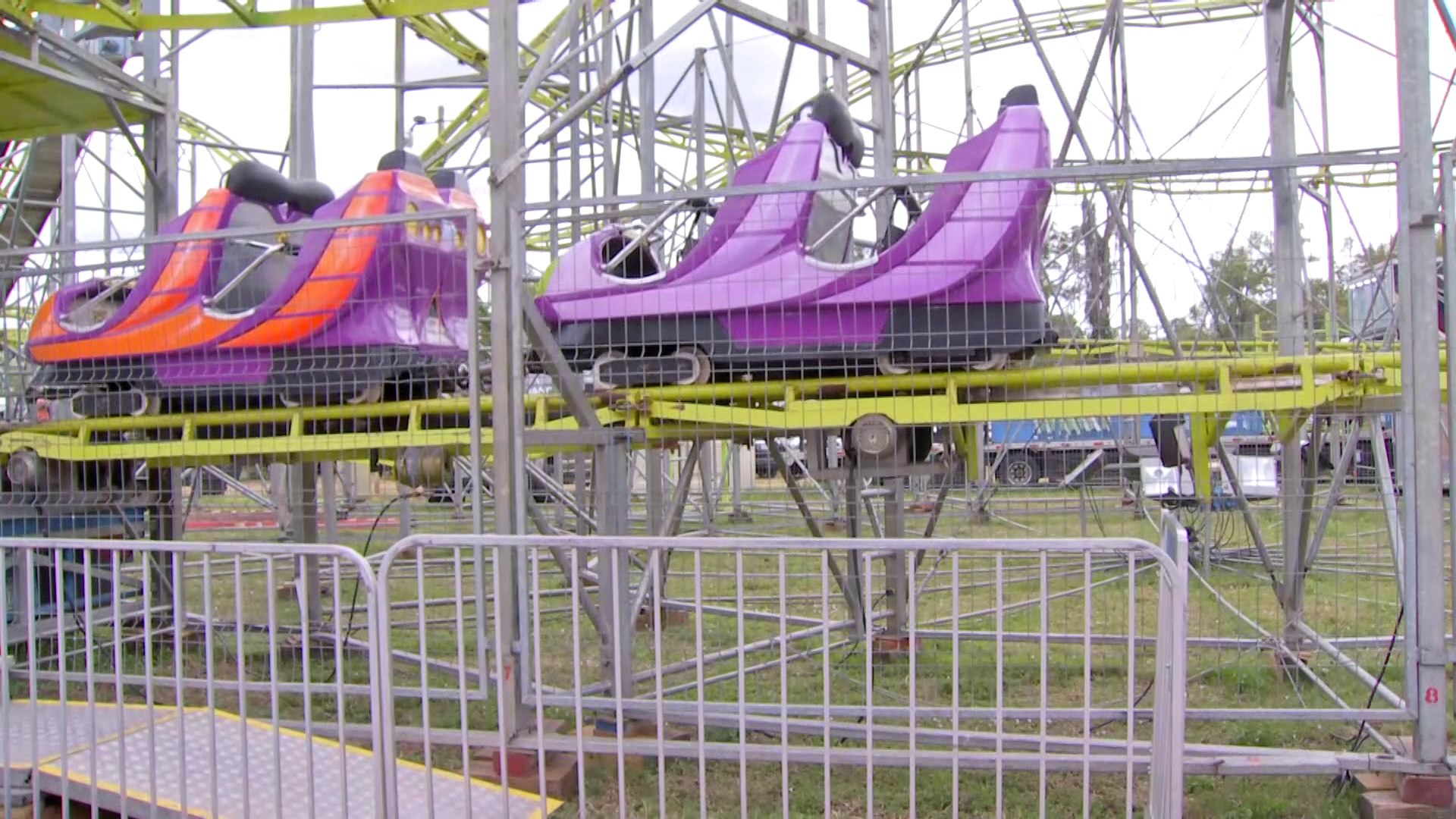 Guests worried after hearing loud bang on SWFL AG Expo roller coaster