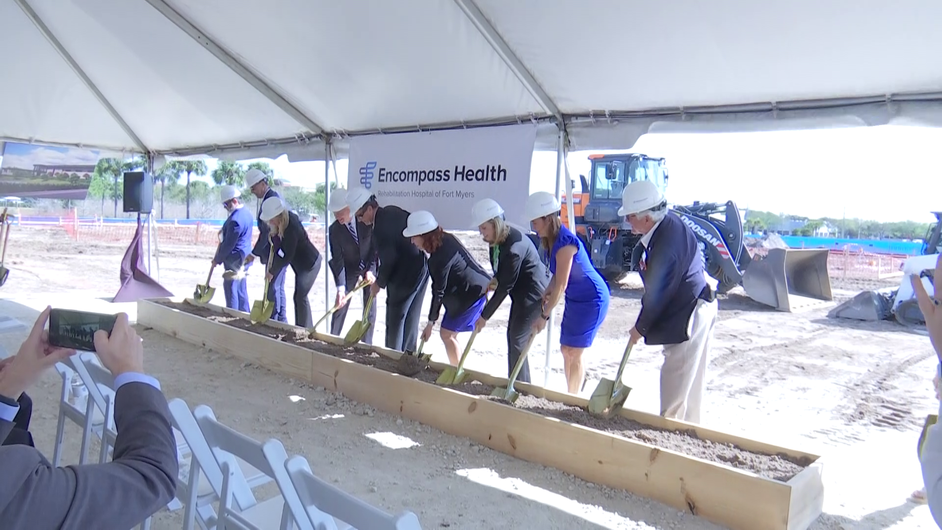 Ceremony held for the establishment of Lee Health inpatient center in Fort Myers
