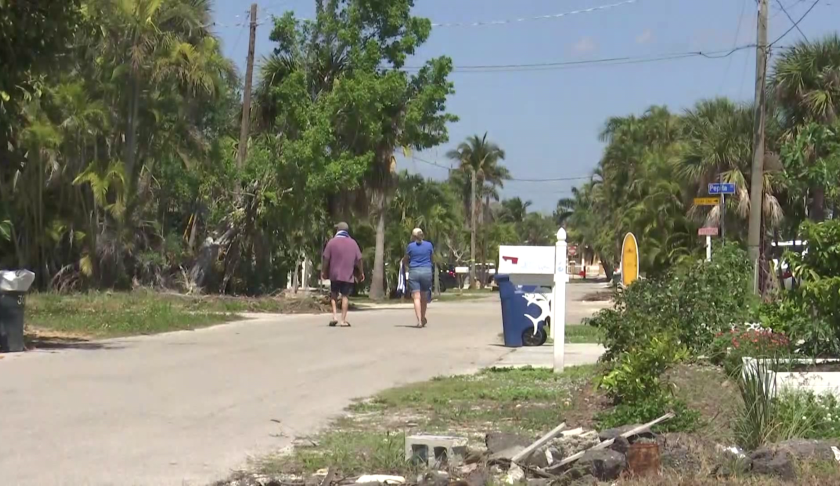 Flooding Fort Myers Beach