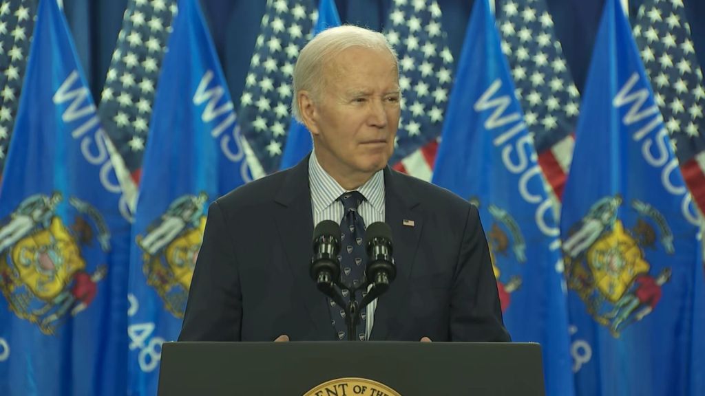 President Biden announcing the new student loan forgiveness plan