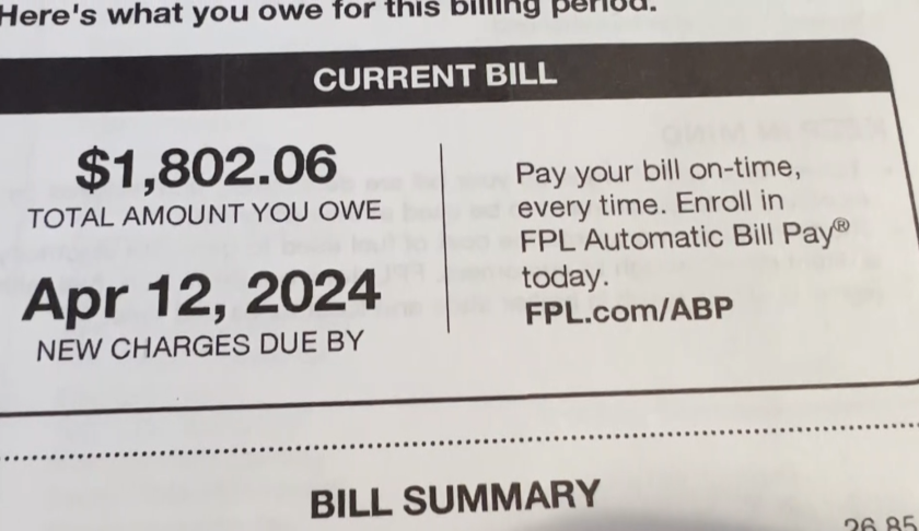 High Power Bill