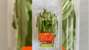 An image of the recalled Basil. CREDIT: CDC