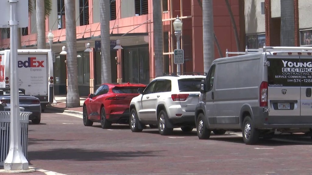 Downtown parking fees potentially suspended