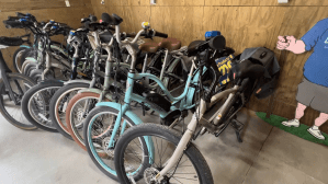 E-bikes in Billy's Rentals