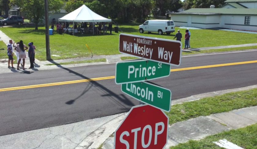 Walt Wesley Way