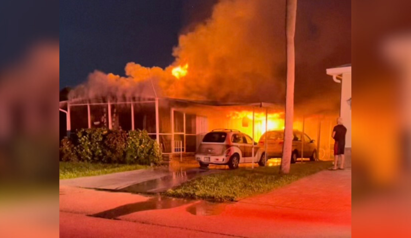 Dog killed, 1 person injured in house fire in South Fort Myers