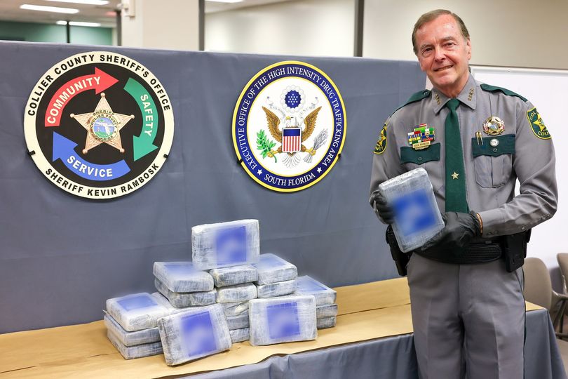 Half a million dollars worth of cocaine found floating near Everglades City