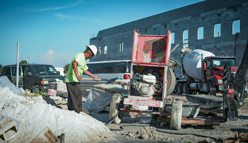 Bimini Square is nearing the topping-out phase of a $125 million, 218-unit apartment complex that, with another unrelated project nearby, will change the face of downtown along Cape Coral Parkway.