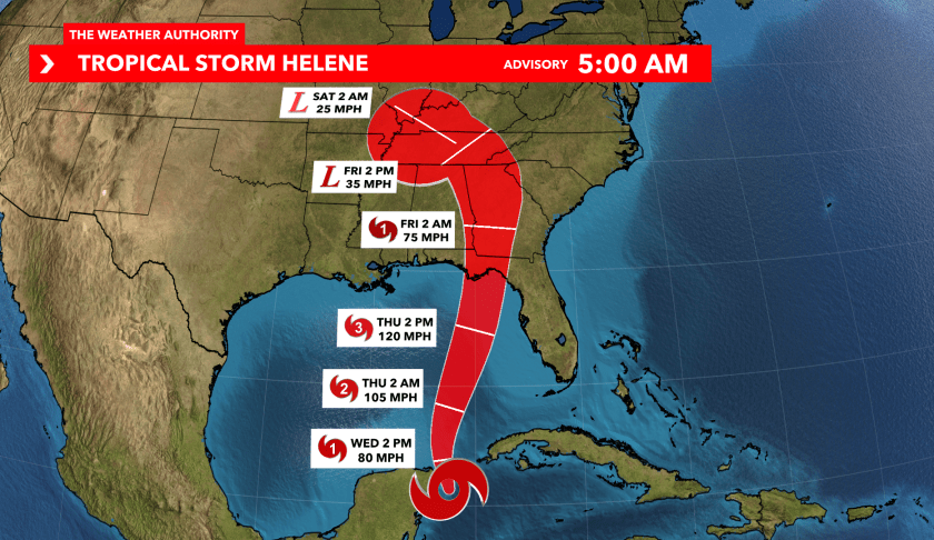 Tropical Storm Helene