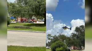 CCFD and EMS respond to the scene CREDIT: WINK News