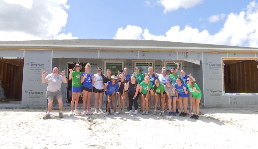 Habitat for Humanity FGCU Softball Team