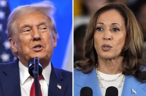 Vice President Kamala Harries and former president Donald Trump are scheduled to go head-to-head on Sep. 10 CREDIT: AP Photo